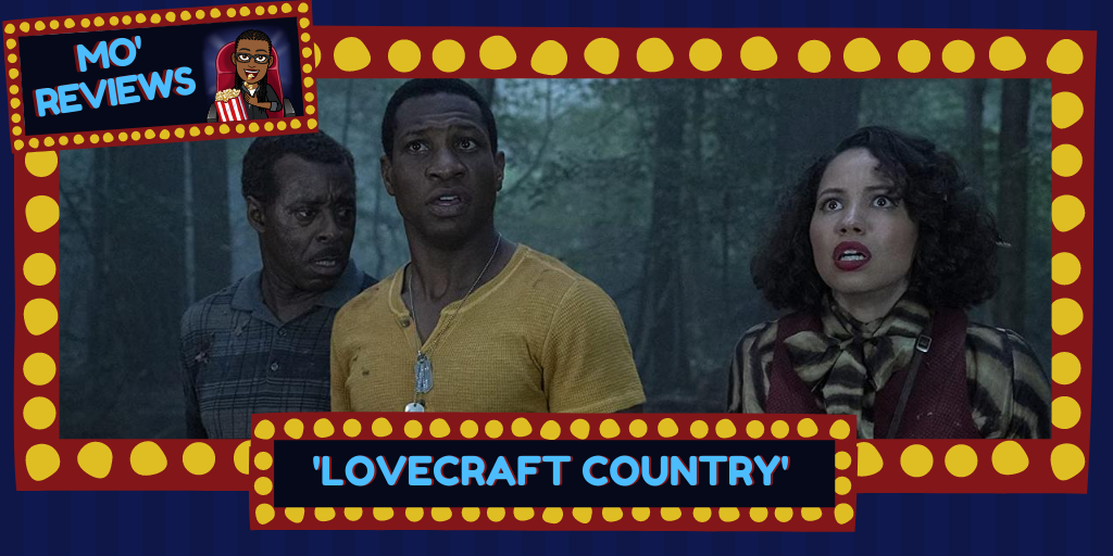 Courtney B. Vance, Jonathan Majors and Jurnee Smollett in Lovecraft Country