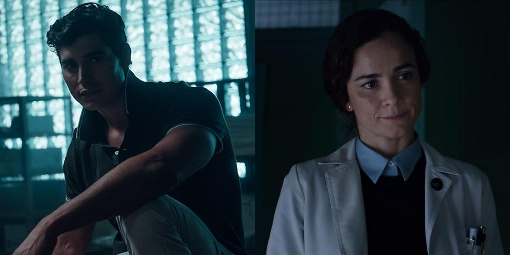 Henry Zaga and Alice Braga in The New Mutants