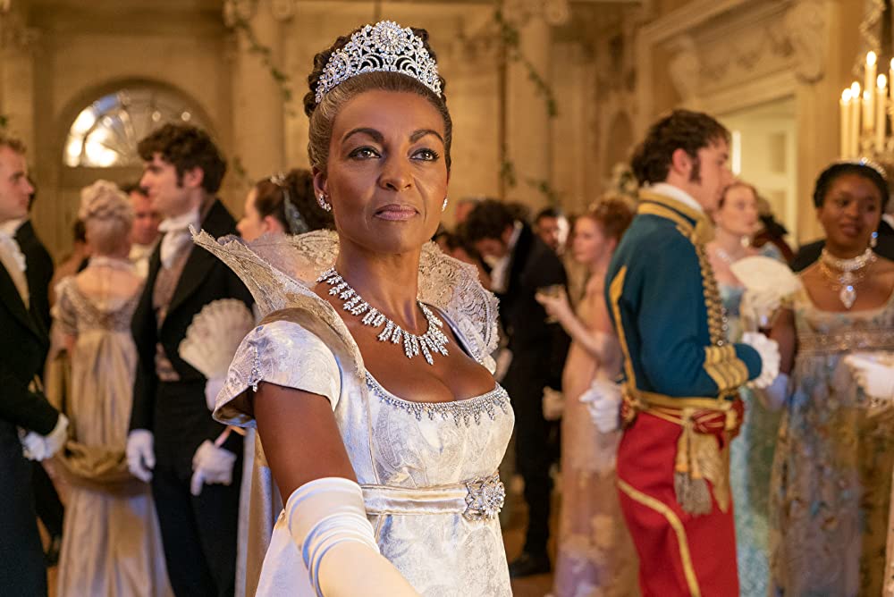 Adjoa Andoh as Lady Danbury. (Photo credit: Liam Daniel/Netflix)