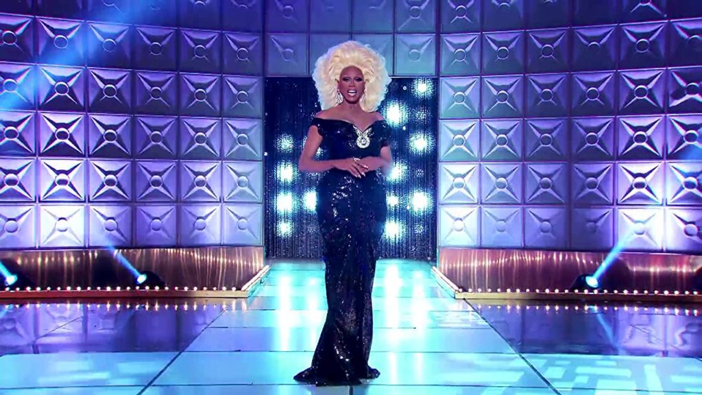 RuPaul in RuPaul's Drag Race. 