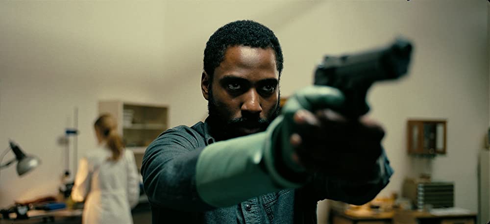 John David Washington in Tenet (Warner Bros.)