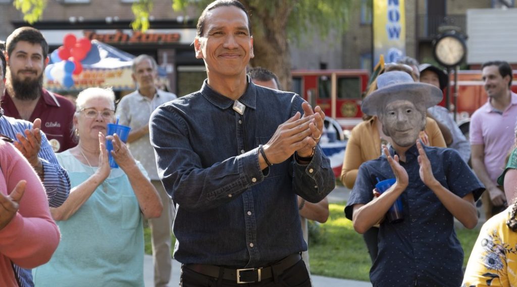 Michael Greyeyes as Terry Thomas. (credit: NBC/Peacock)