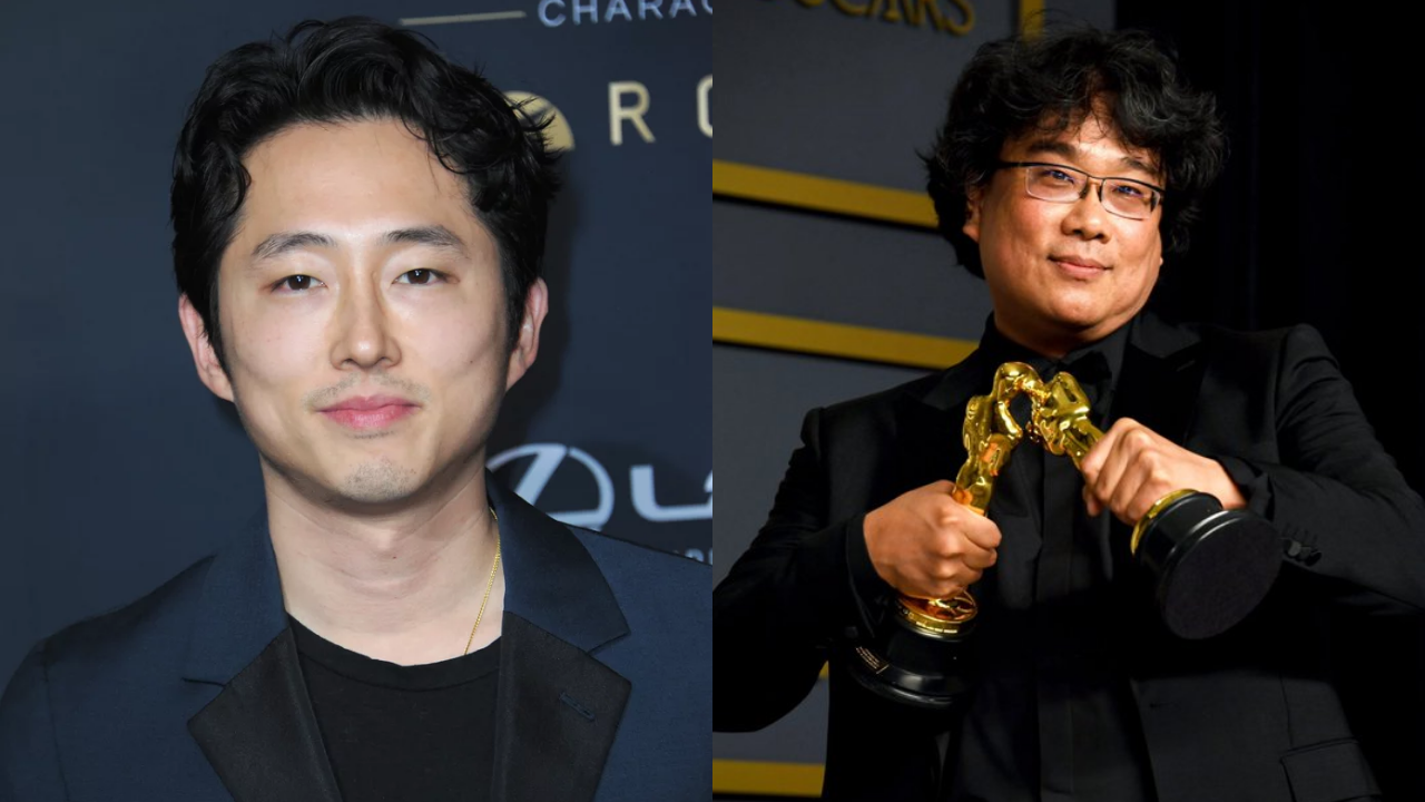 Steven Yeun and Bong Joon Ho