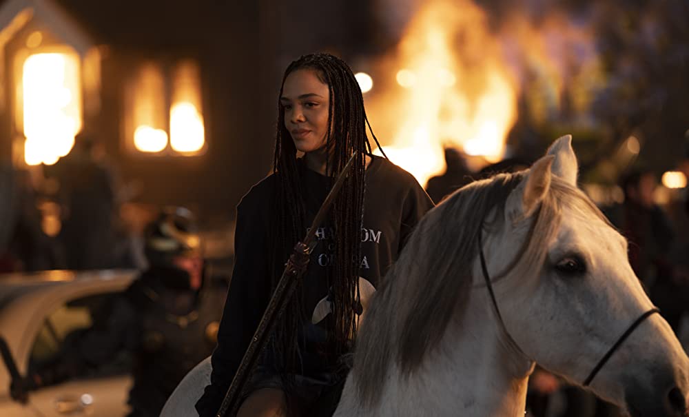 Tessa Thompson in Thor: Love and Thunder