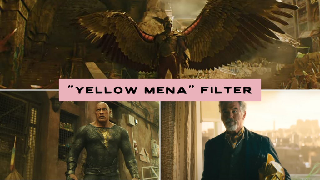 Black Adam--Yellow MENA filter