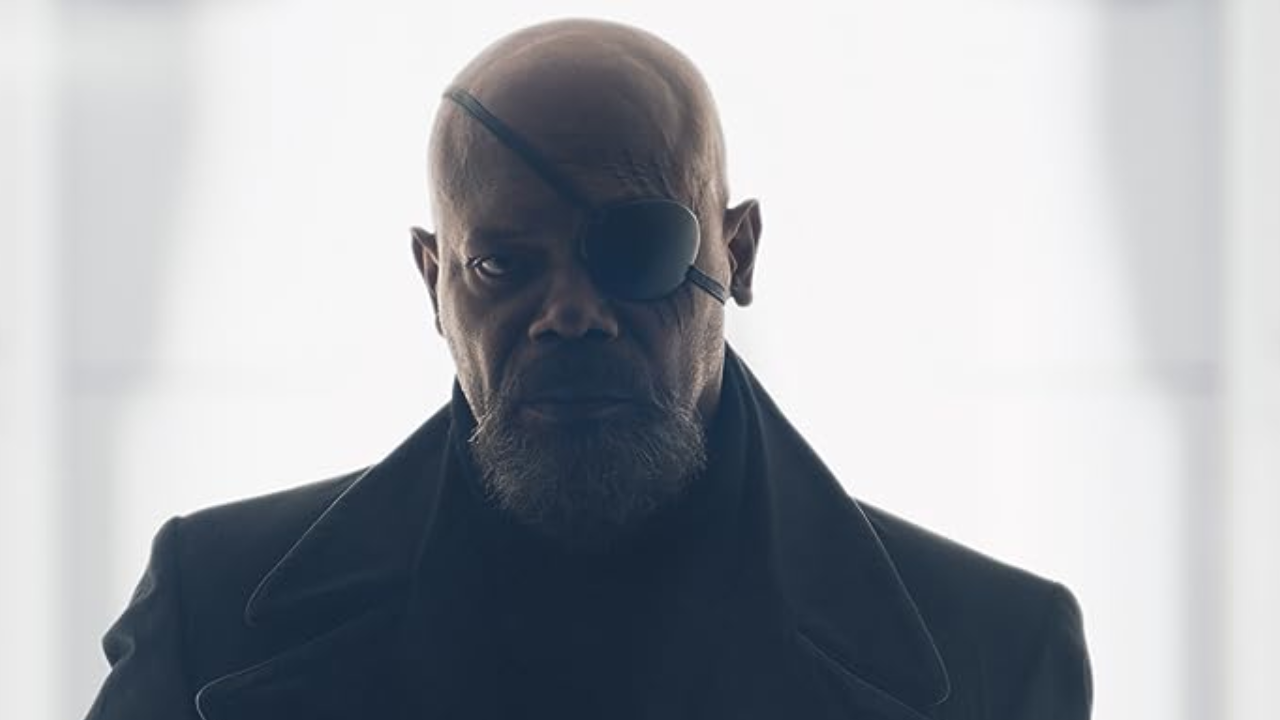 Samuel L. Jackson as Nick Fury in Secret Invasion, Episode 2 (Photo credit: Marvel Studios/Disney)