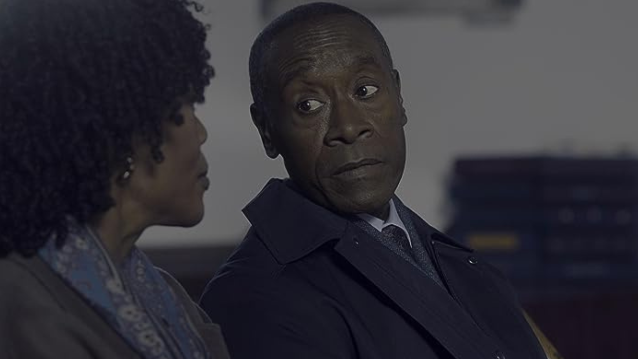 Rhodey (Don Cheadle) speaks to Priscilla (Charlayne Woodard). (Photo credit: Marvel/Disney+)