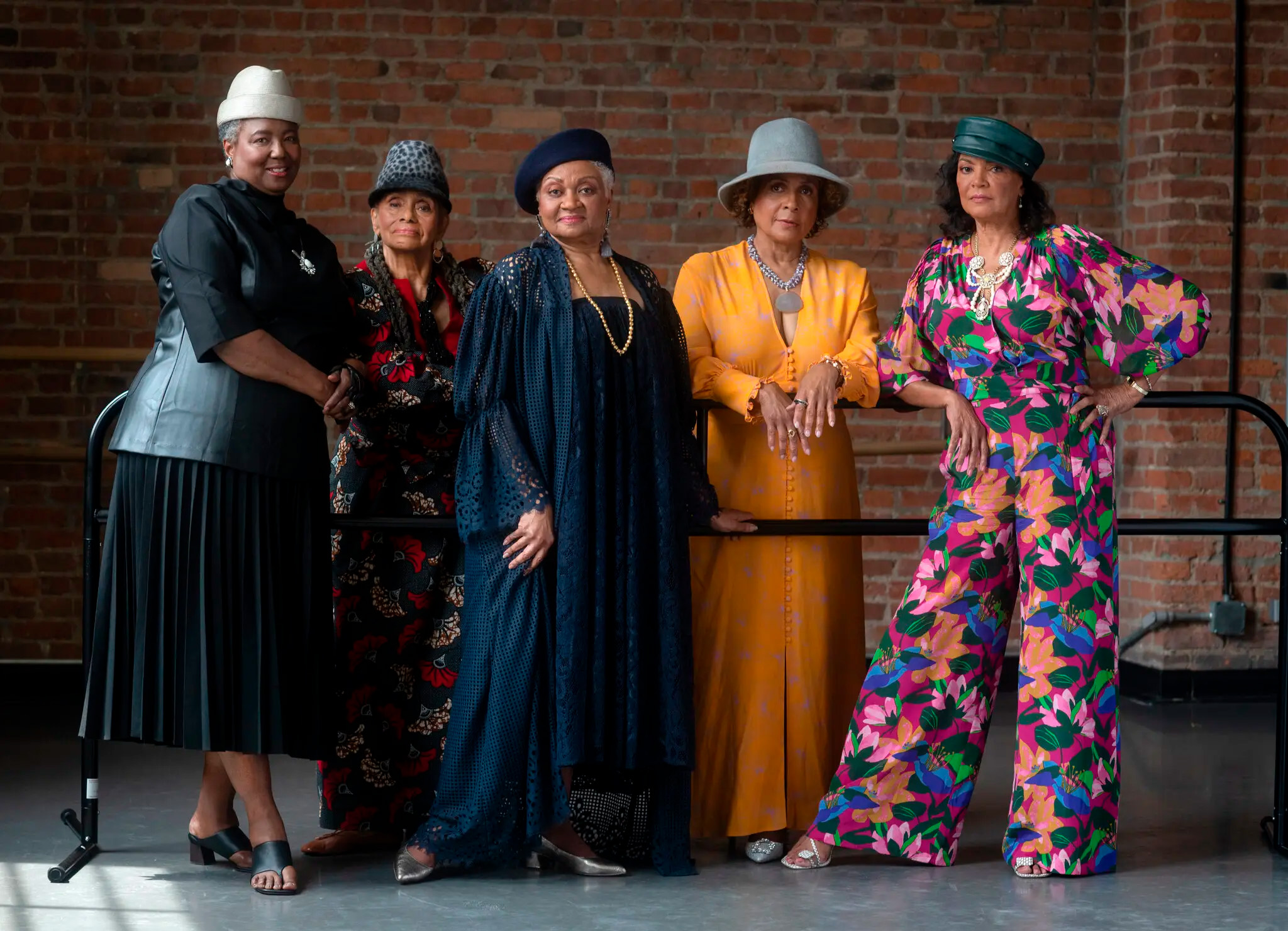 The Swans--Lydia Abarca, Gayle McKinney-Griffith, Sheila Rohan, Karlya Shelton and Maria Sells--pictured (names not in order). Photo courtesy of Penguin Random House.