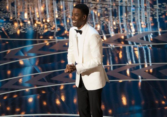 THE OSCARS(r) - THEATRE - The 88th Oscars, held on Sunday, February 28, at the Dolby Theatre(r) at Hollywood &amp; Highland Center(r) in Hollywood, are televised live by the ABC Television Network at 7 p.m. EST/4 p.m. PST. (ABC/Adam Taylor)
CHRIS ROCK