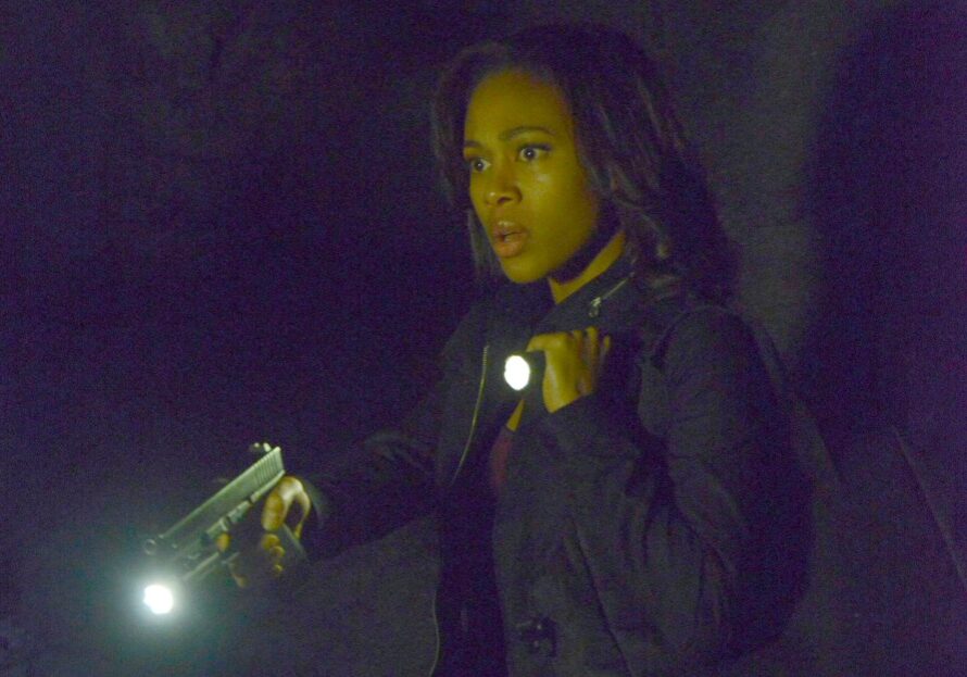 SLEEPY HOLLOW: Abbie (Nicole Beharie) faces demonic creatures that guard a secret crypt in the "What Lies Beneath" episode of SLEEPY HOLLOW airing Monday, Feb. 9 (9:00-10:00 PM ET/PT) on FOX. ©2015 Fox Broadcasting Co. CR: Brownie Harris/FOX