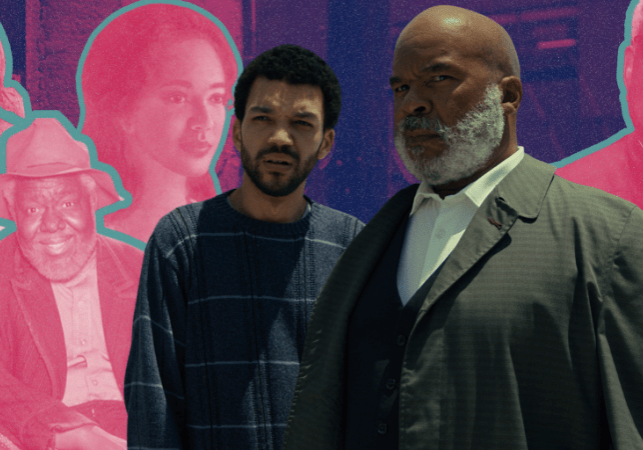 Justice Smith and David Alan Grier in The American Society of Magical Negroes