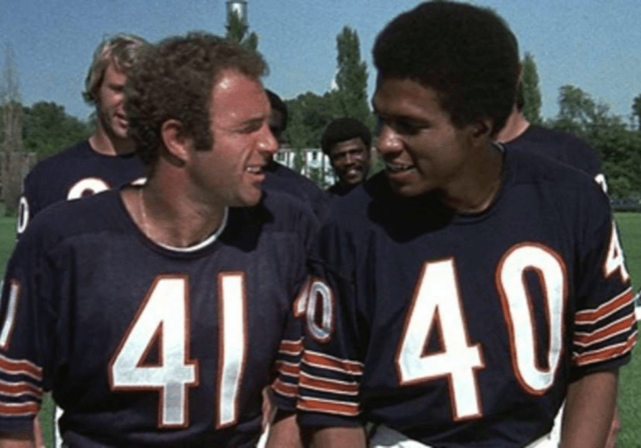 James Caan and Billy Dee Williams in Brian's Song (IMDB)