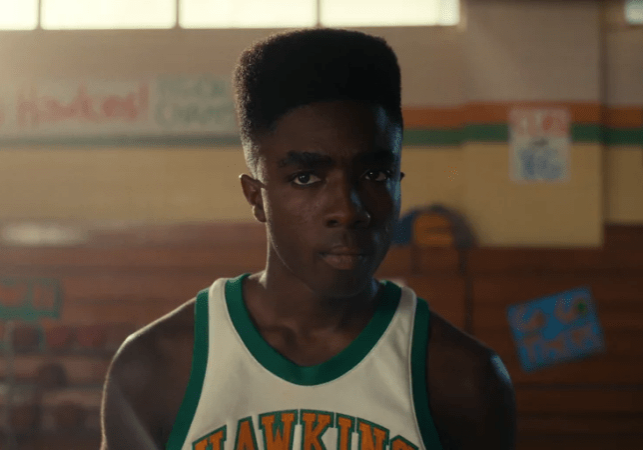 Caleb McLaughlin in Stranger Things