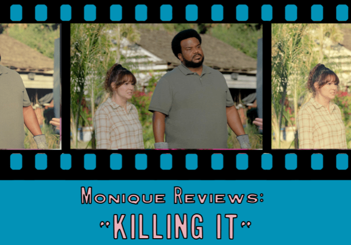 Claudia O'Doherty and Craig Robinson in Killing It (Credit: Adam Rose/Peacock)