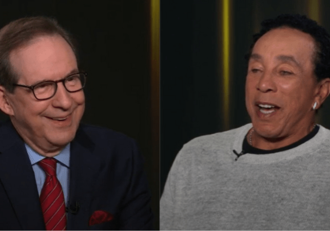 Smokey Robinson speaks to Chris Wallace (photo credit: CNN/HBO Max)