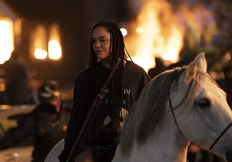 Tessa Thompson in Thor: Love and Thunder