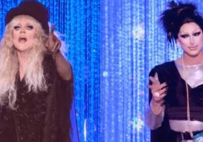 Thorgy Thor as Stevie Nicks and Milk as Celine Dion. 