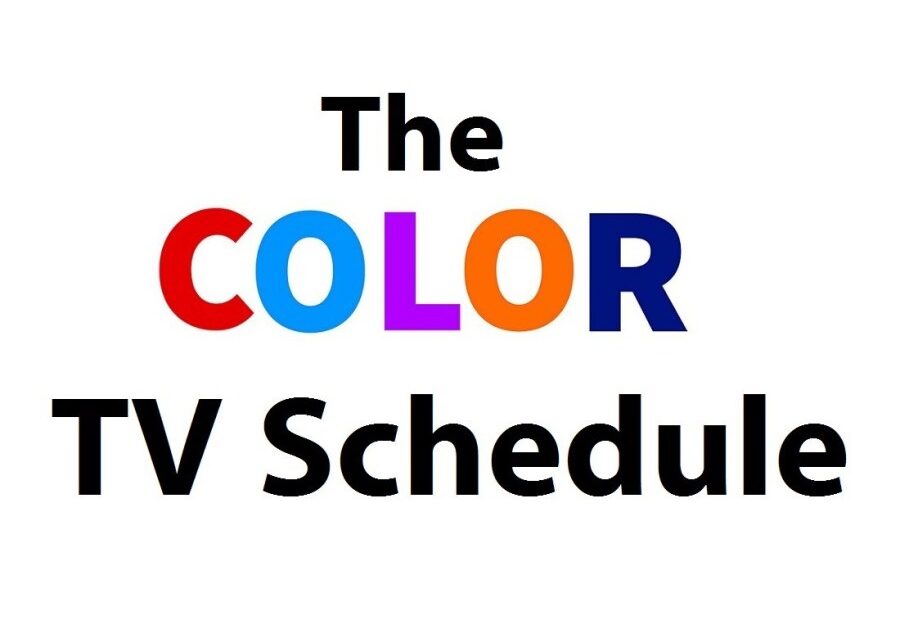 COLOR-TV-Schedule