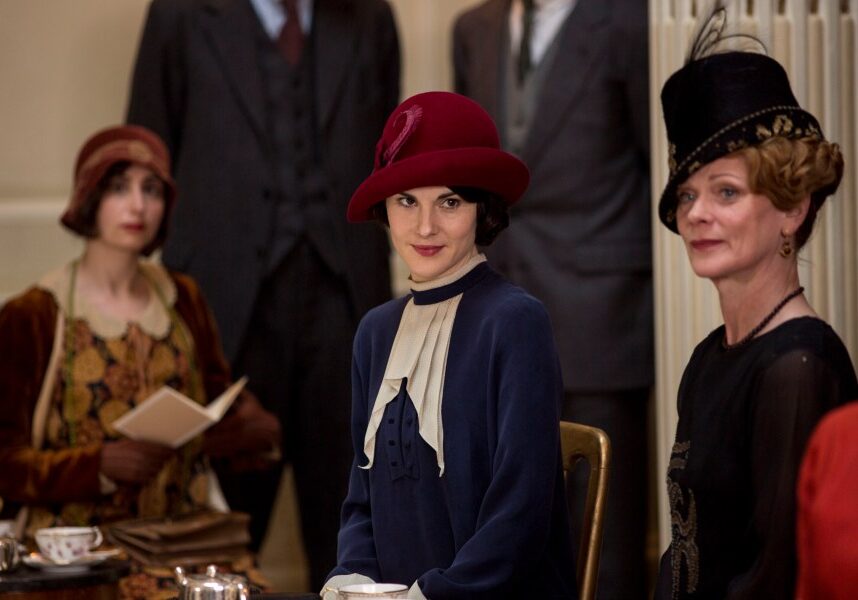 Downton Abbey, Season 5
On MASTERPIECE on PBS

Part Four
Sunday, January 25, 2015 at 9pm ET
Lord Merton delivers a bombshell to Isobel, and Mary does likewise to Tony. Police
suspicions deepen in an unexplained death. Robert and Sarah lock horns.

Shown from left to right: Michelle Dockery as Lady Mary and Samantha Bond as Aunt Rosamund

(C) Nick Briggs/Carnival Film &amp; Television Limited 2014 for MASTERPIECE

This image may be used only in the direct promotion of MASTERPIECE CLASSIC. No other rights are granted. All rights are reserved. Editorial use only. USE ON THIRD PARTY SITES SUCH AS FACEBOOK AND TWITTER IS NOT ALLOWED.