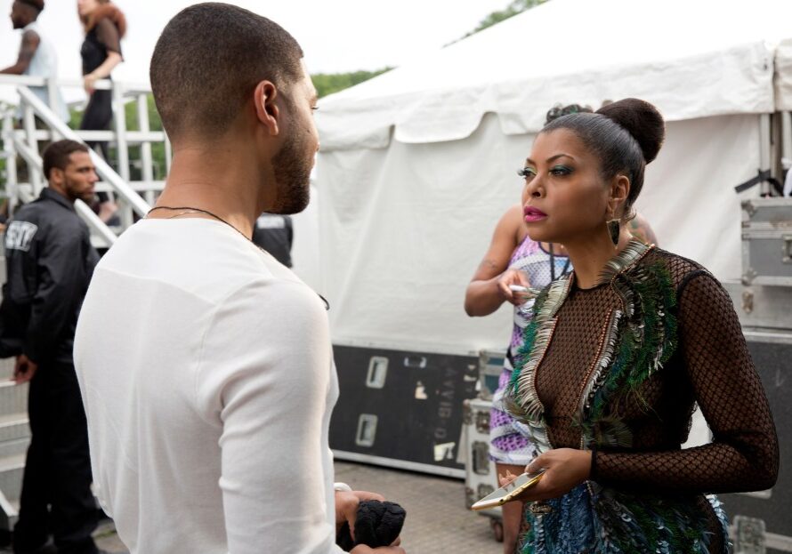 EMPIRE: Jussie Smollett as Jamal Lyon and Taraji P. Henson as Cookie Lyon in the ÒThe Devils Are HereÓ Season Two premiere episode of EMPIRE airing Wednesday, Sept. 23 (9:00-10:00 PM ET/PT) on FOX.  ©2015 Fox Broadcasting Co. Cr: Chuck Hodes/FOX.