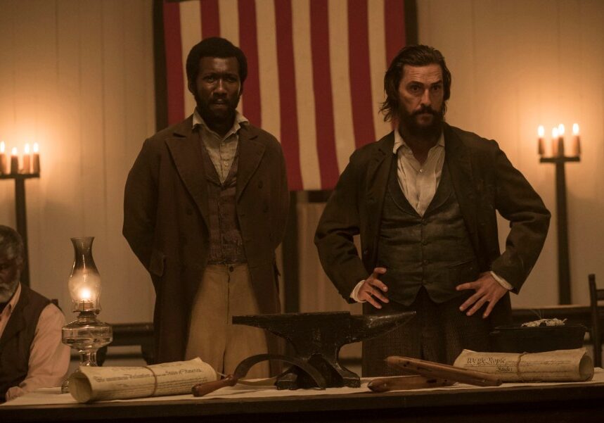 Mahershala Ali andMatthew McConaughey star in FREE STATE OF JONES